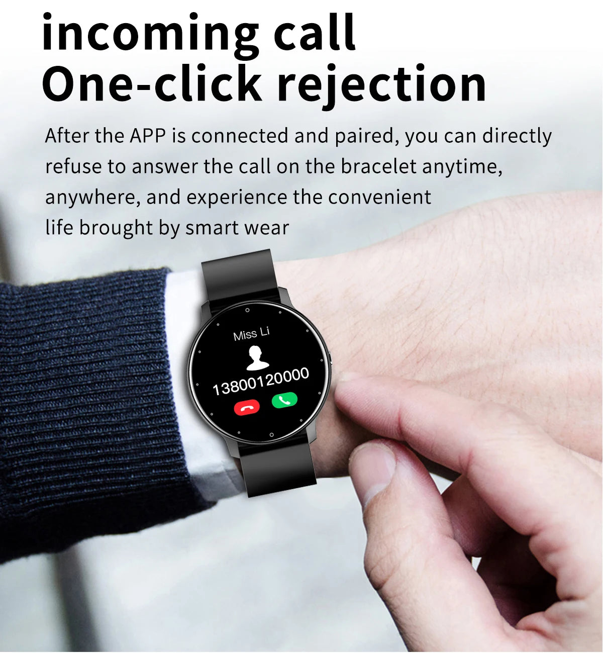 Montre connectée LIGE 2025 pour hommes et femmes, étanche, avec moniteur de fréquence cardiaque pour xiaomi android