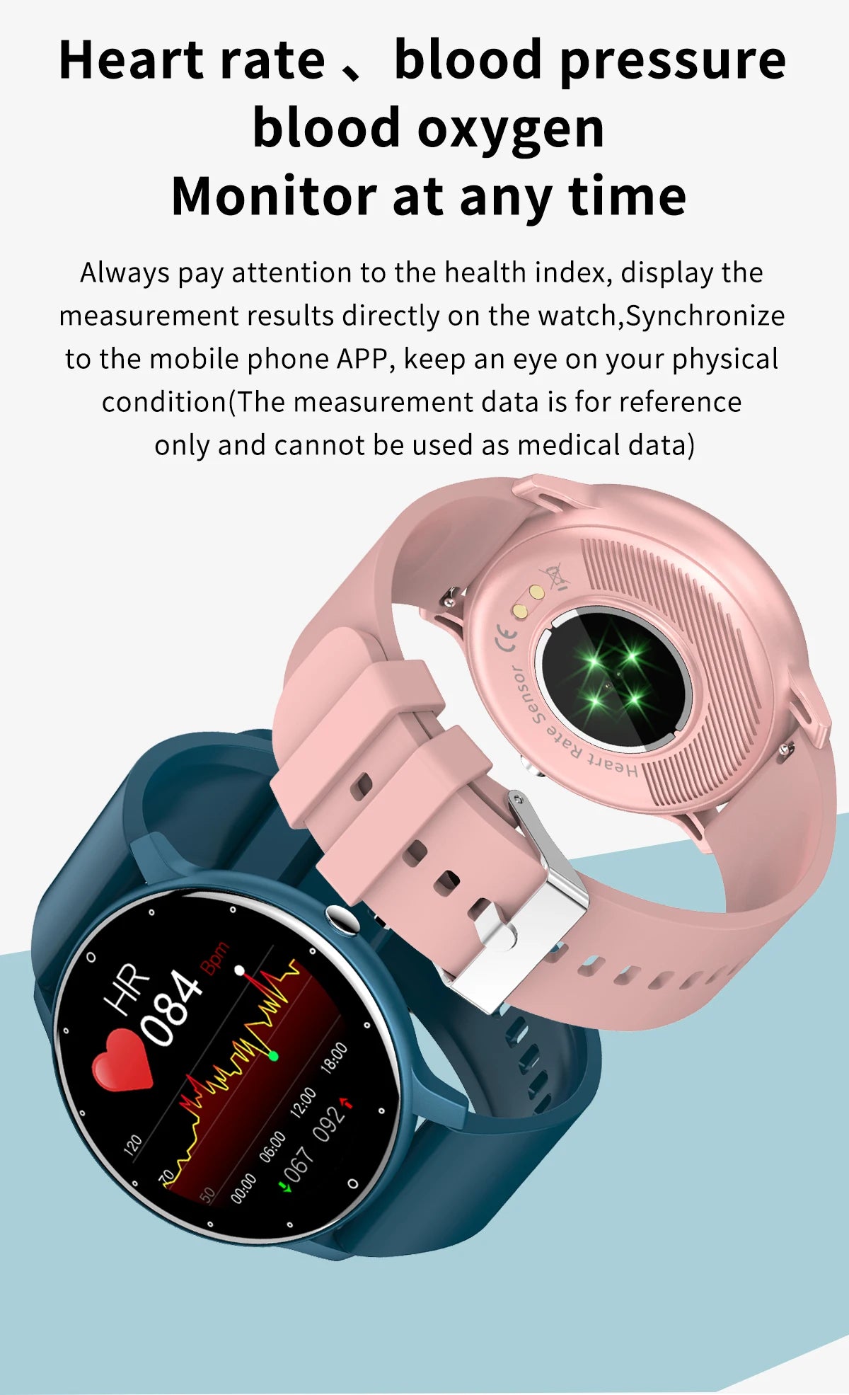 Montre connectée LIGE 2025 pour hommes et femmes, étanche, avec moniteur de fréquence cardiaque pour xiaomi android