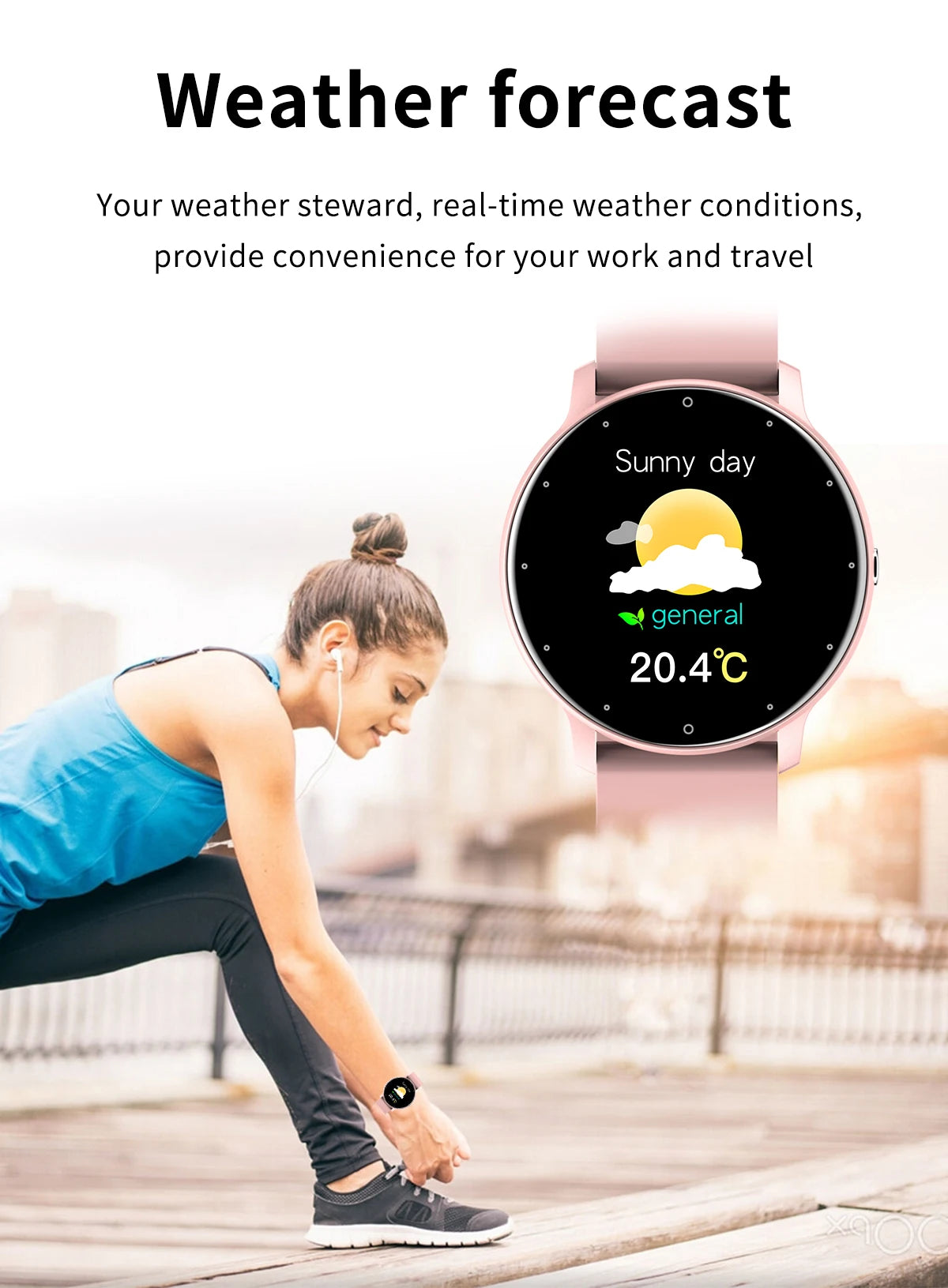 Montre connectée LIGE 2025 pour hommes et femmes, étanche, avec moniteur de fréquence cardiaque pour xiaomi android
