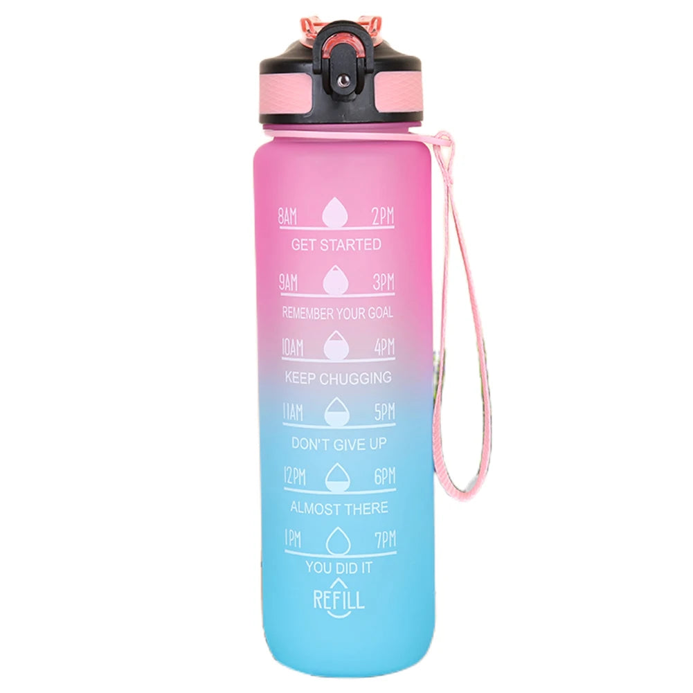 Gourde 1 L, idéale pour les activités en plein air, sport, les voyages, ...