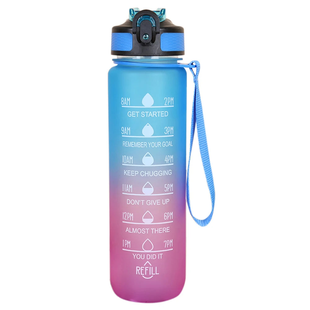 Gourde 1 L, idéale pour les activités en plein air, sport, les voyages, ...