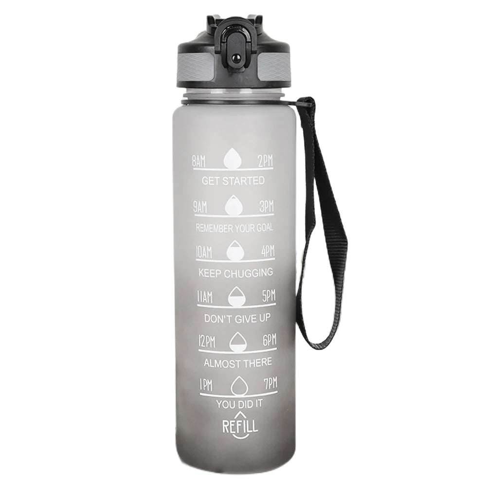 Gourde 1 L, idéale pour les activités en plein air, sport, les voyages, ...