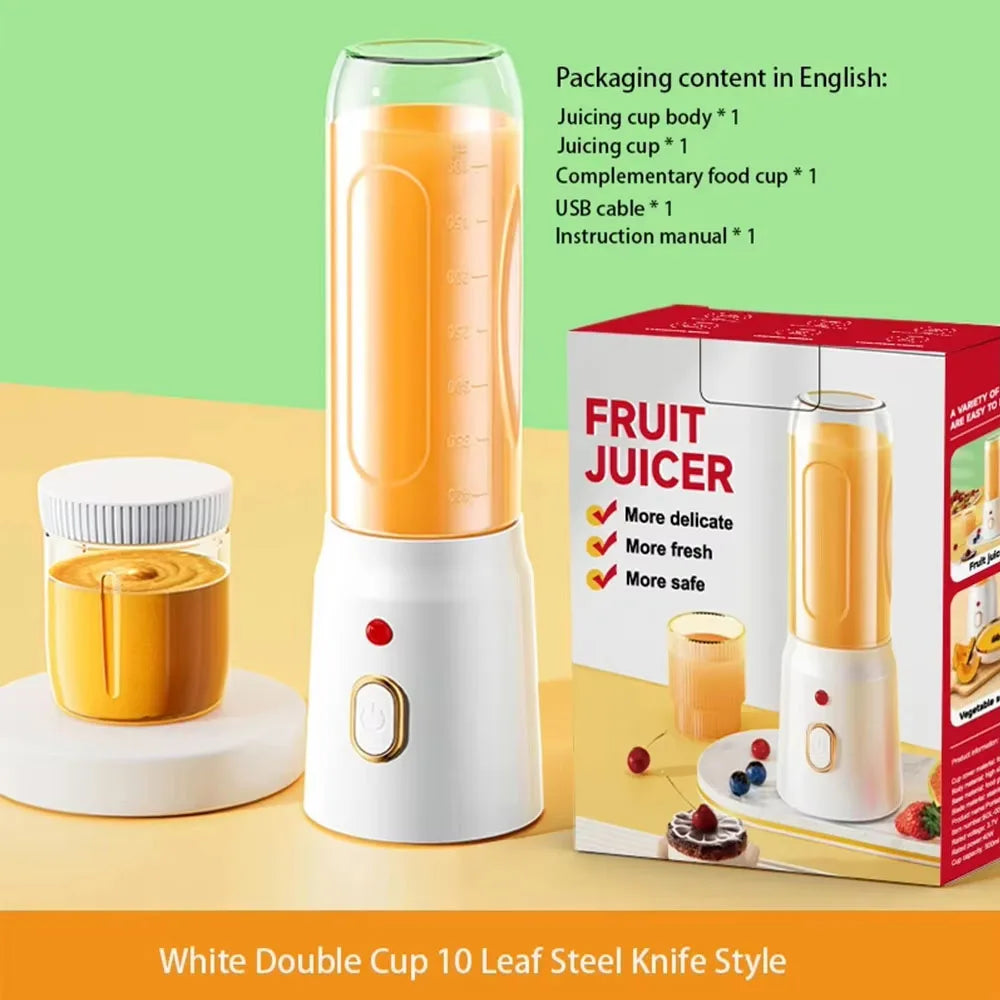 Mixeur de jus de fruits portable,l'énergie fraîche à porter de main
