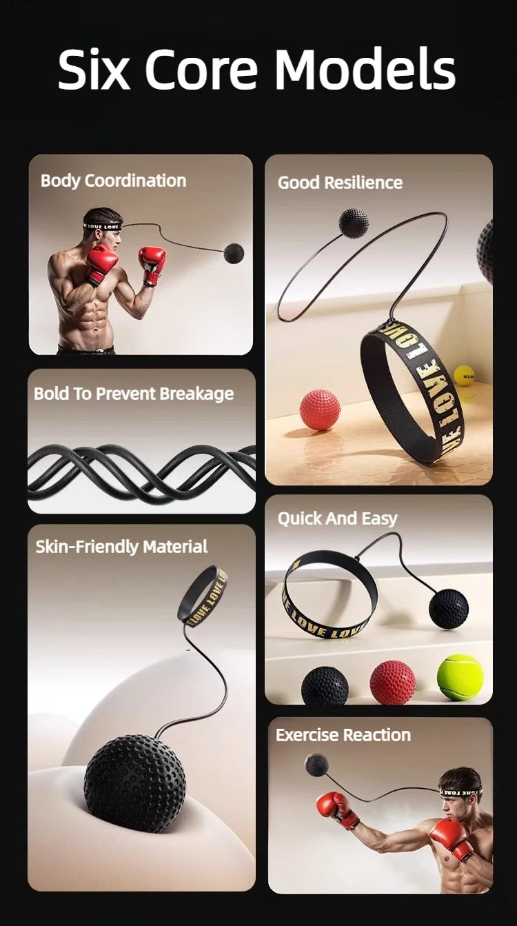 Balle de réaction d'entrainement Fitness Equipement à bandeau
