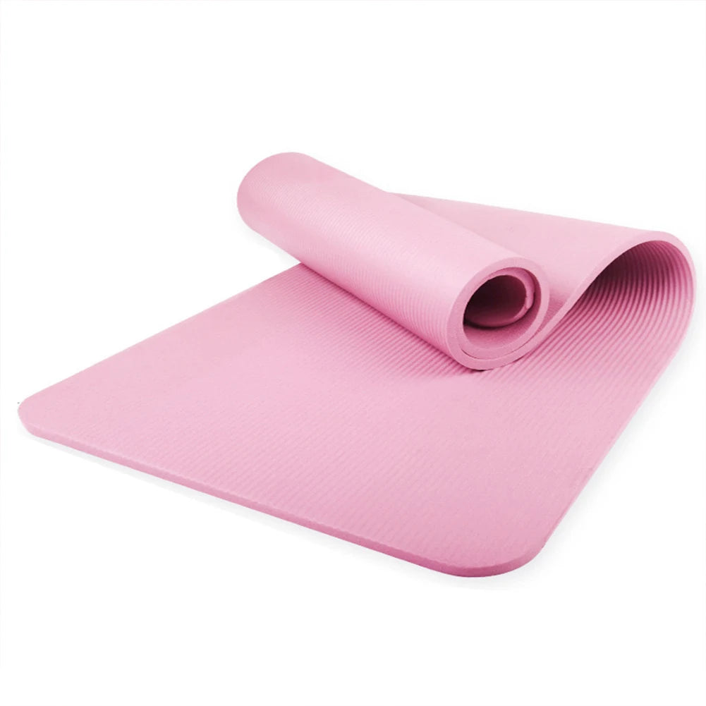 Tapis de yoga et fitness antidérapant, épais multifonction 185 x 61