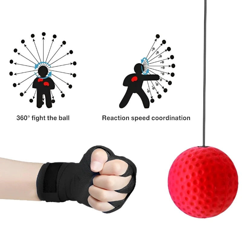 Balle de réaction d'entrainement Fitness Equipement à bandeau