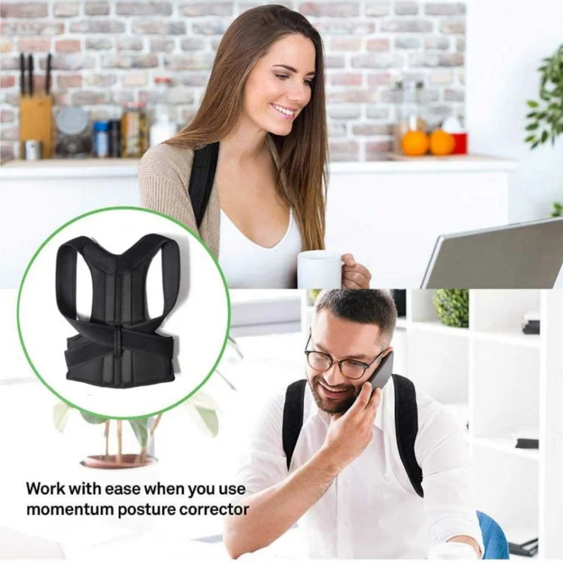 Correcteur de posture dorsale réglable