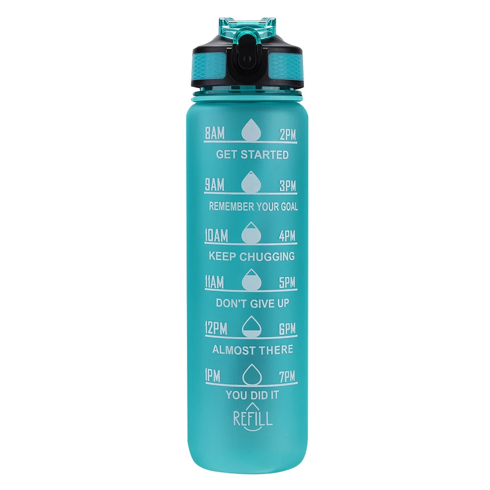 Gourde 1 L, idéale pour les activités en plein air, sport, les voyages, ...