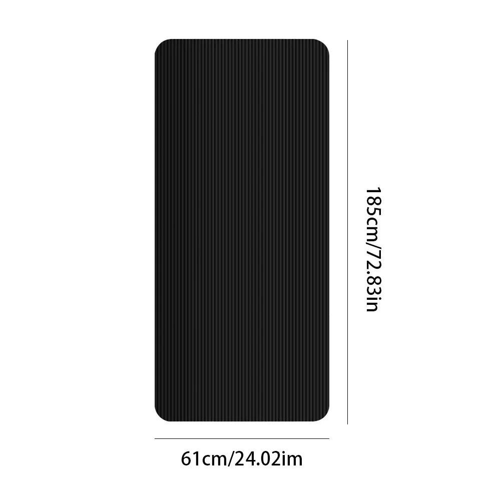 Tapis de yoga et fitness antidérapant, épais multifonction 185 x 61