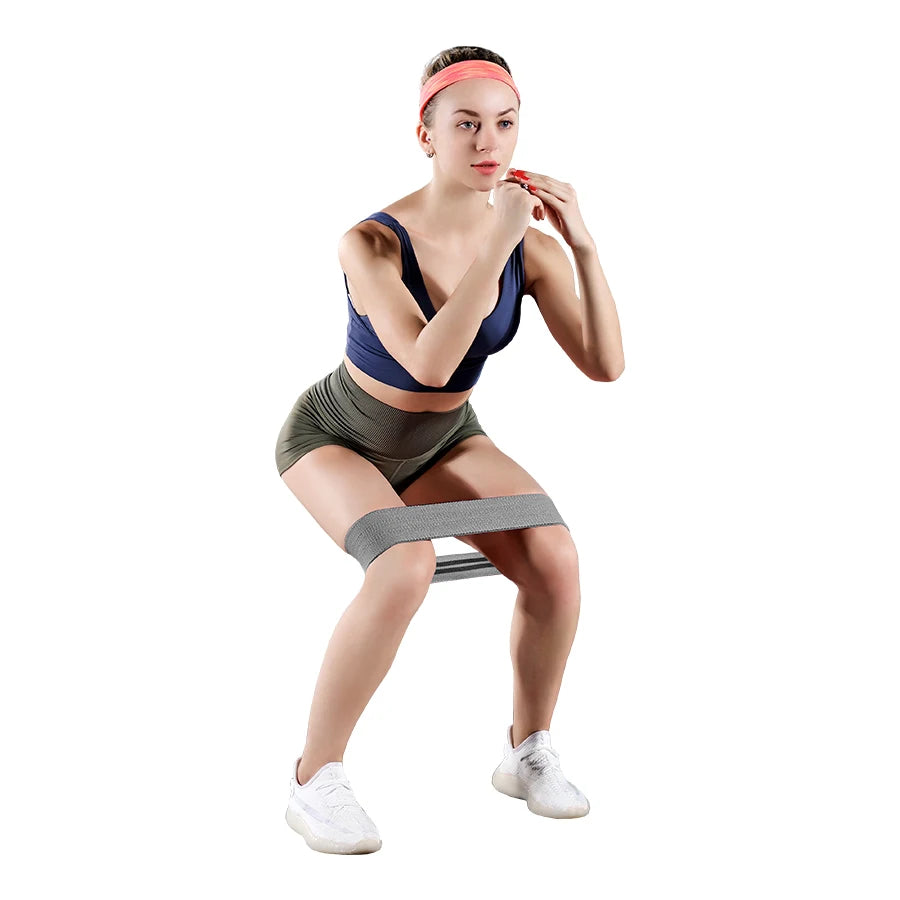 Bande élastiques en tissu pour fessiers cuisses