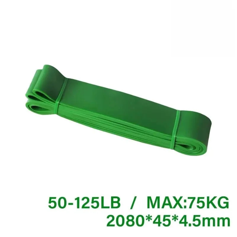 Lot de 5 bandes élastiques de resistance en TPE pour entrainement de force, sport, fitness, yoga