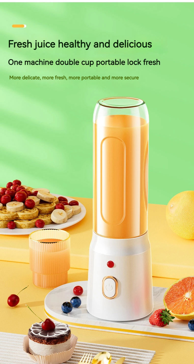 Mixeur de jus de fruits portable,l'énergie fraîche à porter de main