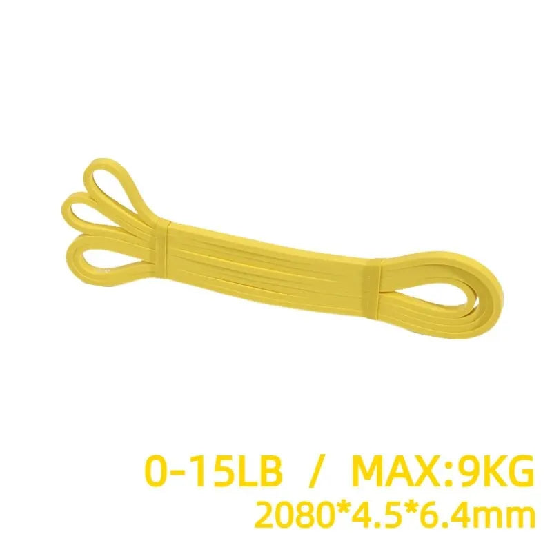 Lot de 5 bandes élastiques de resistance en TPE pour entrainement de force, sport, fitness, yoga