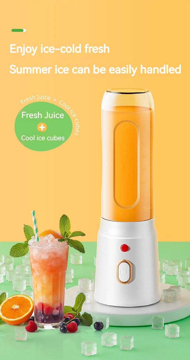 Mixeur de jus de fruits portable,l'énergie fraîche à porter de main