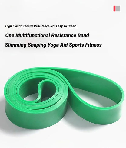 Lot de 5 bandes élastiques de resistance en TPE pour entrainement de force, sport, fitness, yoga