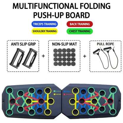 Support de planche de pompes, équipement d'exercices de musculation.