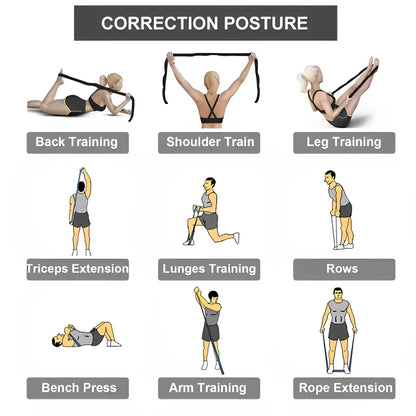 bande de résistance pour fitness en tissu