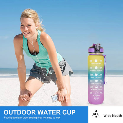 Gourde 1 L, idéale pour les activités en plein air, sport, les voyages, ...