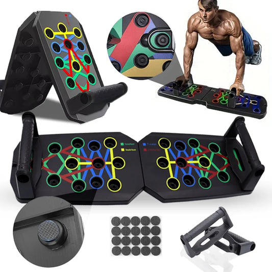 Support de planche de pompes, équipement d'exercices de musculation.